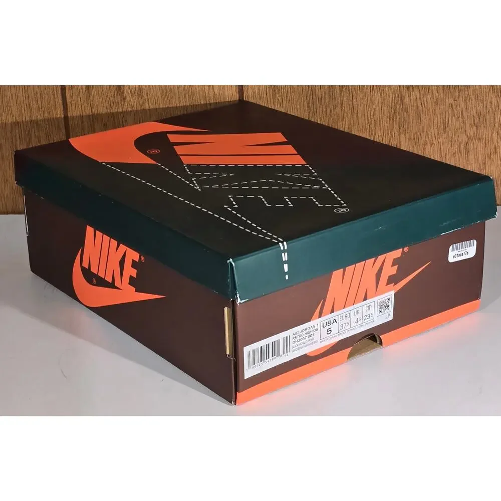SHOEBOX ONLY - Nike Air Jordan 1 Retro High OG Black Archaeo Brn Sz 5 DH3097-001